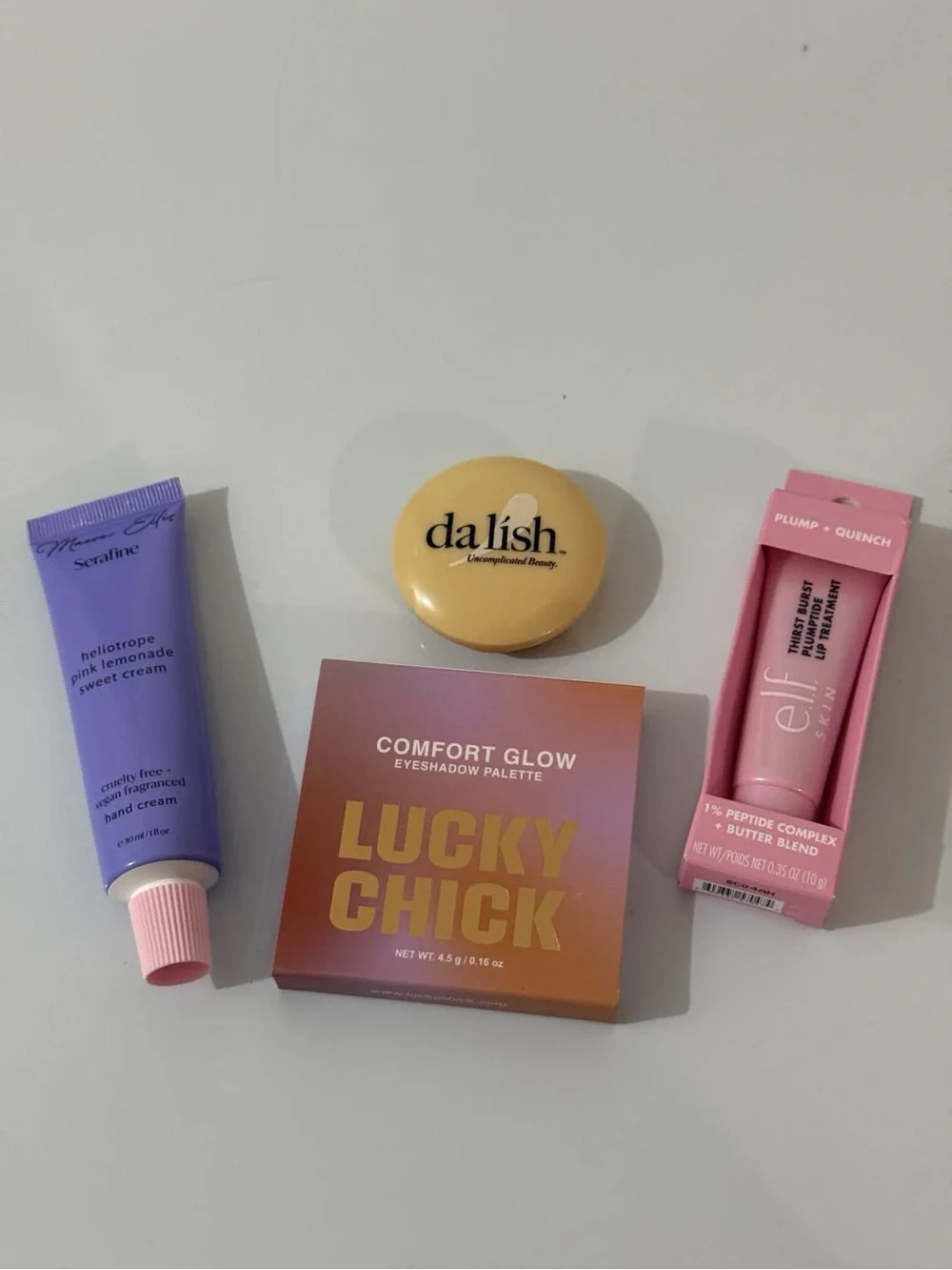 Lucky Chick Comfort Glow Eyeshadow Palette — Pink & Gold Shades